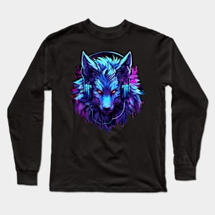 Gamer Wolf Long Sleeve T-Shirt